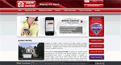 Desktop Screenshot of alarmcontrol.pl